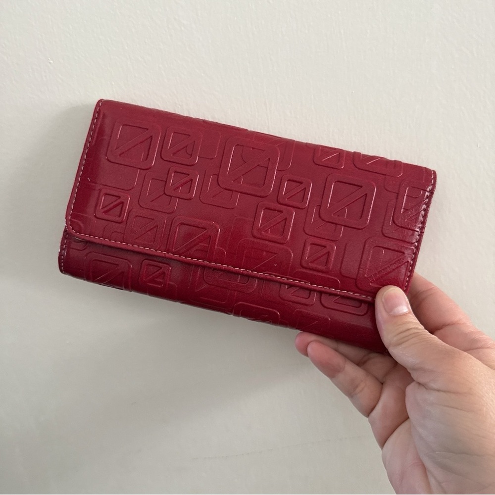 Bundle 2+ items for 30% off Red Embossed Women's Wallet